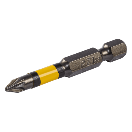 Набор бит комбинированный DENZEL 3 шт., PZ1, PZ2, PZ3, 50 мм, сталь S2