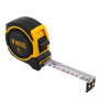 Рулетка DENZEL 8м х 25мм, двухкомп. корпус, магнитный обрезиненный зацеп