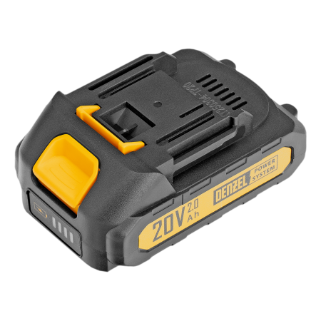 Секатор аккумуляторный, бесщет. DENZEL, CP-40BL, Li-Ion, 20 В, лезвия SK5