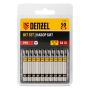 Бита DENZEL PH3х50, сталь S2, шестигранный профиль, 10 шт. Е 6,3