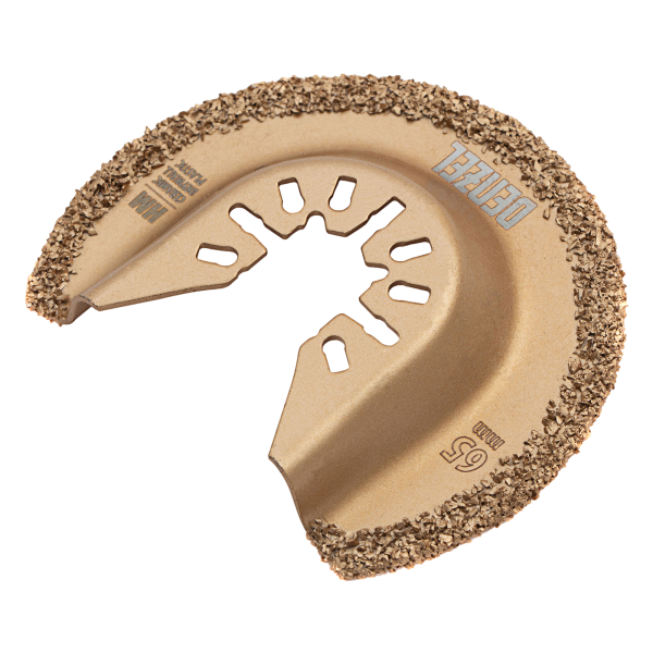 Насадка для МФИ DENZEL 782325 режущая полукруг, HM, по плитке, 63 мм