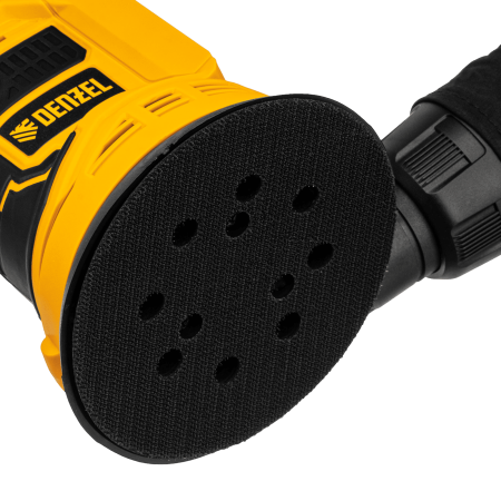 Машина шлифовальная эксцентриковая аккумуляторная DENZEL COS-125-0, 18В Li-Ion Машина шлифовальная эксцентриковая аккумуляторная DENZEL COS-125-0, 18В Li-Ion