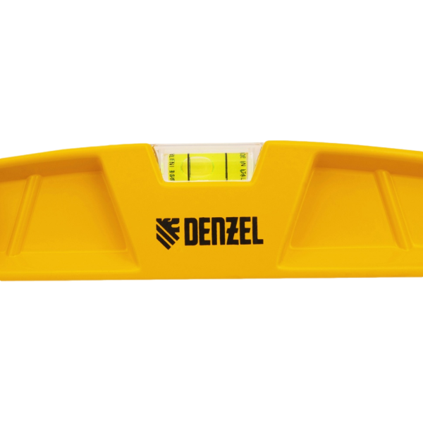 Литой уровень DENZEL 34920, 300 мм, 2 глазка, магнитный