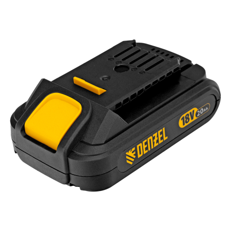 Дрель-шуруповерт аккумуляторная ударная бесщет DENZEL CIDB-IB-18-02, Li-Ion, 18 В, 2 акк.