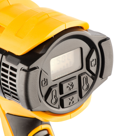 Фен технический DENZEL HG-2000E, 2000 Вт, 2 режима, LCD дисплей