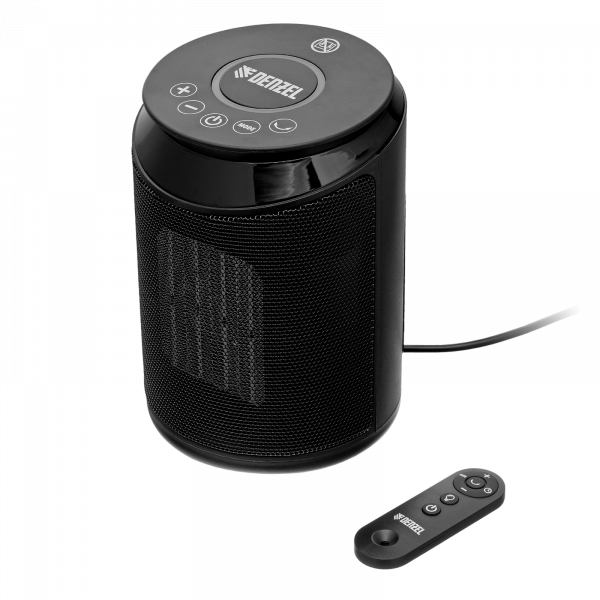 Тепловентилятор керамический DENZEL DTFC-2000X, 2 кВт, wi-fi, пульт, динамик, вращение, 3 реж.