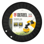 Леска для триммера DENZEL двухкомпонентная квадрат, 3,0мм х 111м, на DIN катушке EXTRA CORD