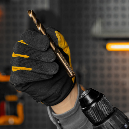 Сверло по металлу DENZEL 10 мм, HSS Co-8%