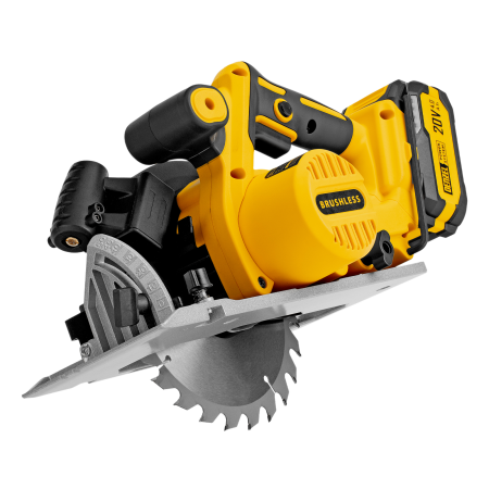 Пила циркулярная аккумуляторная бесщет. DENZEL CCSH-BL-20-185, 185 мм, Li-Ion, 20 В