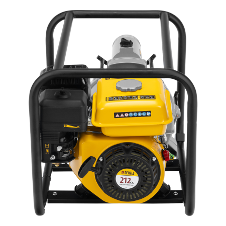 Мотопомпа бензиновая для грязной воды DENZEL PX-80D7, 7 л.с., 3", 1300 л/мин, глуб 8 м,напор 30 м