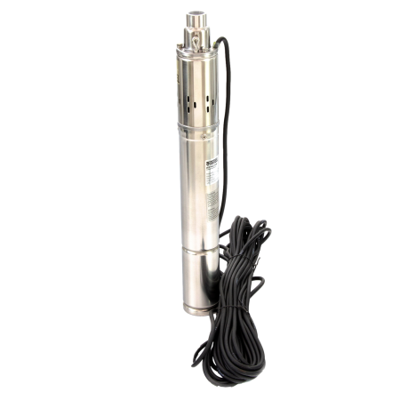 Скважинный насос DENZEL DWS-3-75, 500 Вт, 1600 л/ч, напор 75 м, винтовой, диаметр 3