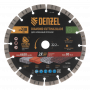 Диск алмазный отрезной DENZEL ф230 х 22,2 мм, Сегментный, сухое резание, HWD92