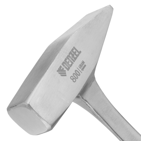 Молоток слесарный DENZEL 800 г, цельнометаллический, двухкомпонентная рукоятка Молоток слесарный DENZEL 800 г, цельнометаллический, двухкомпонентная рукоятка