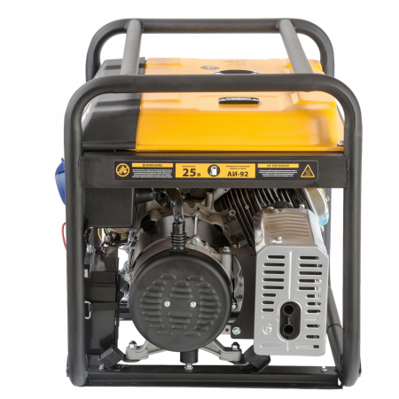 Генератор бензиновый DENZEL PS 90 EA, 9.0 кВт, 230В, 25 л, электростартер