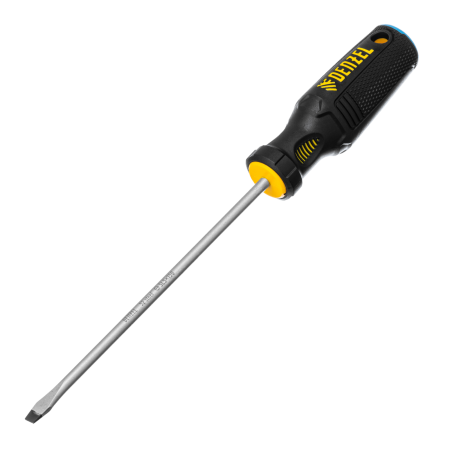 Отвертка DENZEL SL5x150 мм, S2, 3к рукоятка