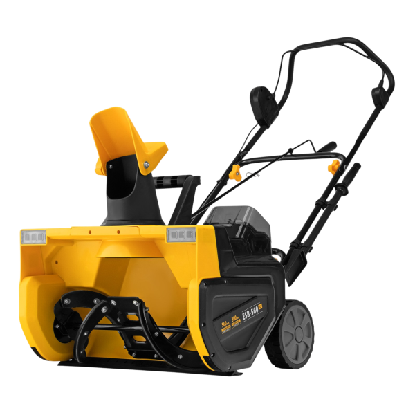 Снегоуборщик аккумуляторный DENZEL ESB-560Li, 560 мм, 40В, 2 АКБ 5 Ач, ЗУ, метал. шнек Снегоуборщик аккумуляторный DENZEL ESB-560Li, 560 мм, 40В, 2 АКБ 5 Ач, ЗУ, метал. шнек