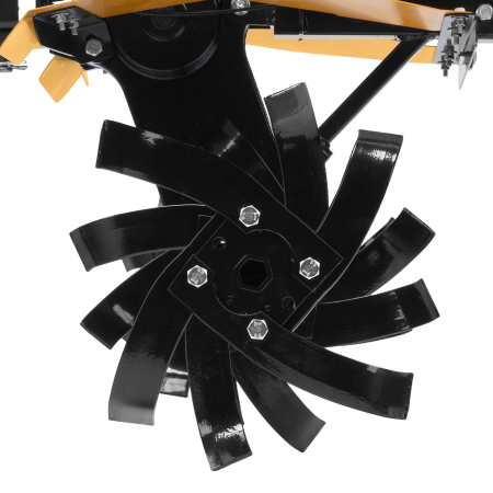 Мотоблок DENZEL DPT-370S, 7 л.с., ремен.сцеп, фрез 3х4, ШОМ, передачи 3В/1Н