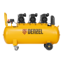 Компрессор безмасл. малошумн. DENZEL DLP-4500/150, 4,5 кВт, 3х1,5 кВт,150 л, 2850 об/мин,750 л/мин Компрессор безмасл. малошумн. DENZEL DLP-4500/150, 4,5 кВт, 3х1,5 кВт,150 л, 2850 об/мин,750 л/мин