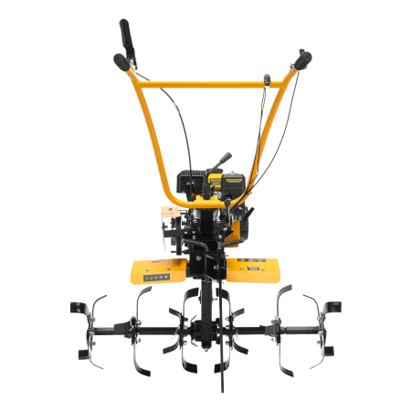 Мотоблок DENZEL DPT-370S, 7 л.с., ремен.сцеп, фрез 3х4, ШОМ, передачи 3В/1Н