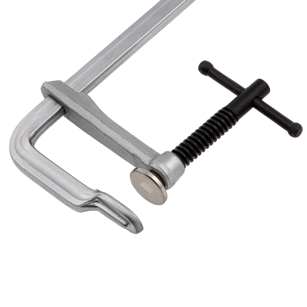 Струбцина DENZEL F-образная, 100x300мм, кованая Струбцина DENZEL F-образная, 100x300мм, кованая