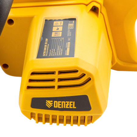 Пила цепная электрическая DENZEL EDS-2200P, 2.2 кВт, шина 45 см, шаг 3/8, 63 звена