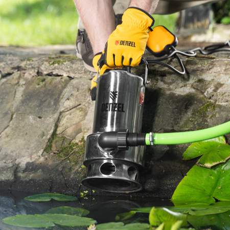 Дренажный насос DENZEL DPL800X, 800 Вт, подъем 7 м, 16500 л/ч      