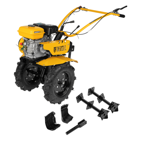 Мотоблок DENZEL DPT-270, 7 л.с, ременное сцепление,  фрез 3 x 4, ШОМ, передачи 2В/1Н