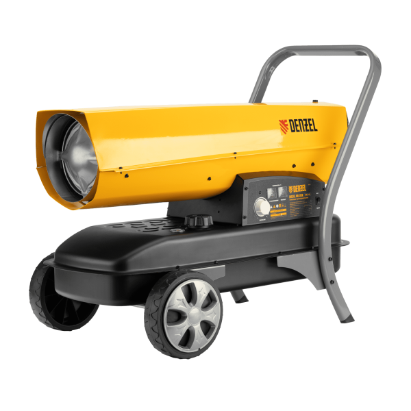 Дизельная тепловая пушка DENZEL DHG-45i, 45 кВт, 1000 м3/ч, прямой нагрев, электронный термостат