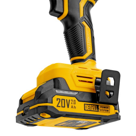 Дрель-шуруповерт аккумуляторная бесщет. DENZEL CDH-BL-20, Li-Ion, 20 В Дрель-шуруповерт аккумуляторная бесщет. DENZEL CDH-BL-20, Li-Ion, 20 В