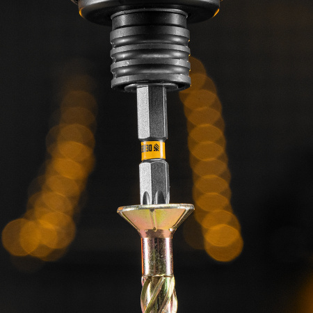 Бита DENZEL TX 40х50, сталь S2, шестигранный профиль, 10 шт. Е 6,3