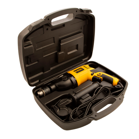 Ударная дрель DENZEL ID-1050-2, 1050 Вт, 0-3000/0-1100 об/мин, 0-48000/0-17600 уд/мин