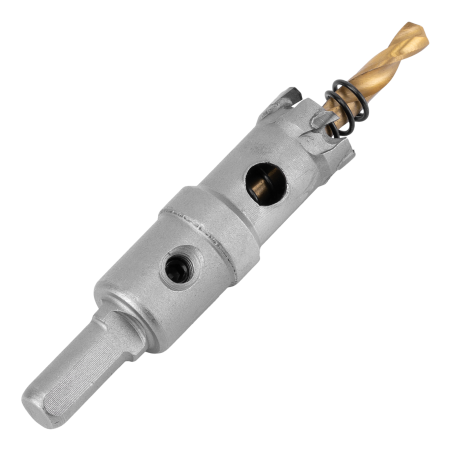 Коронка по металлу DENZEL 724001, 19 мм, твердосплавная