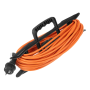 Удлинитель-шнур силовой Garden Series DENZEL, ПВС, 20м, 1 розетка 3 x 1 мм