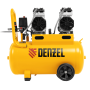 Компрессор безмасляный, малошумный DENZEL DLS 1500/50, 1500 ВТ, 2x750, 50 л, 260 л/мин