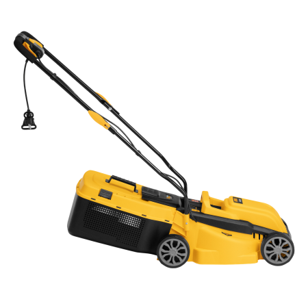 Газонокосилка электрическая DENZEL GMC-1200, шир.,32см, 1200 Вт, 3 уров., травосб. 30 л