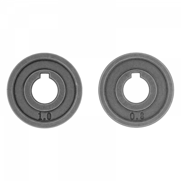 Подающий ролик DENZEL V профиль под стальную проволоку 0,8-1мм, 2 шт