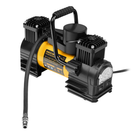 Компрессор автомобильный DENZEL AC-75, 12 В, 10 атм., 75 л/мин, LED