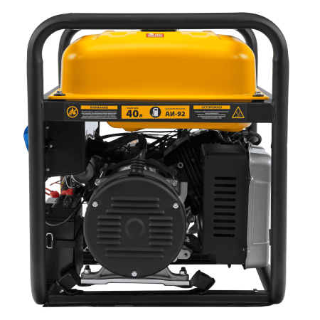 Генератор бензиновый DENZEL PS-95EA-PRO, 9,5 кВт, 230 В, 40 л, разъем ATS, эл.старт