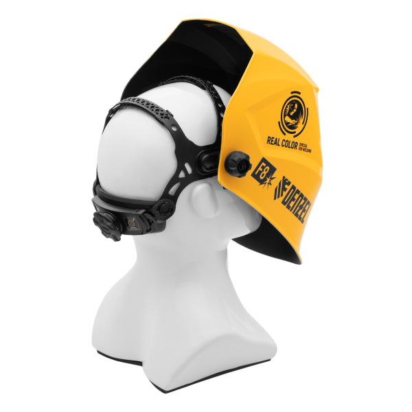 Щиток защитный лицевой DENZEL (маска сварщика) F8, см. окно 100х50, Real Color, DIN4/5-8/9-13 Щиток защитный лицевой DENZEL (маска сварщика) F8, см. окно 100х50, Real Color, DIN4/5-8/9-13