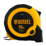 Рулетка DENZEL 10м х 25мм, двухкомп. корпус, кнопка-пауза