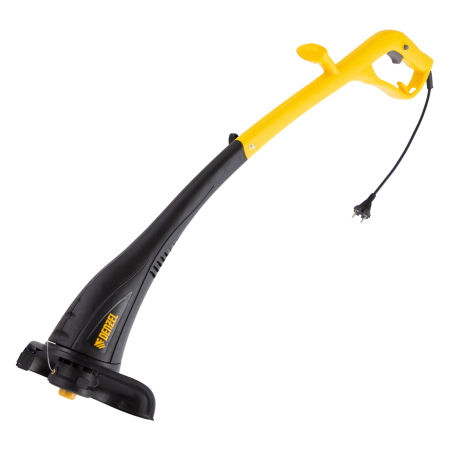 Триммер электрический DENZEL TE-350, 350 Вт, 260 мм, катушка полуавтомат