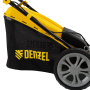 Газонокосилка аккумуляторная бесщеточная RLM450-36, Li-ion, 36 В, 4 Ач, 450 мм, травосборник 40 л Denzel