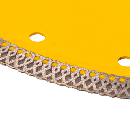 Диск алмазный отрезной DENZEL 230 х 22,2мм, сплошной, супертонкий, горячий пресс, сухой/мокрый рез