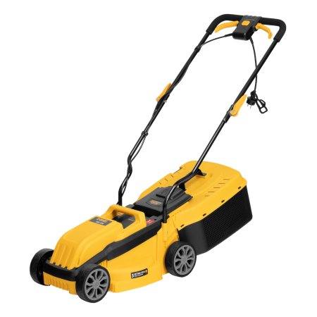 Газонокосилка электрическая DENZEL GMC-1200, шир.,32см, 1200 Вт, 3 уров., травосб. 30 л