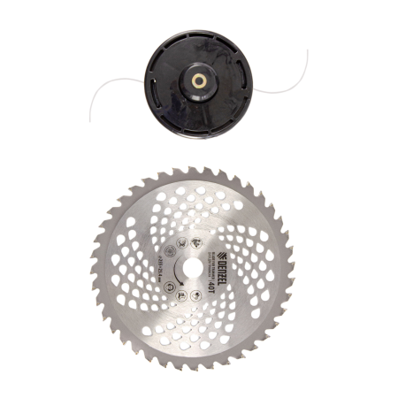 Триммер бензиновый DENZEL DT 43, 43 см3, 2.5 л.с, неразъемная штанга