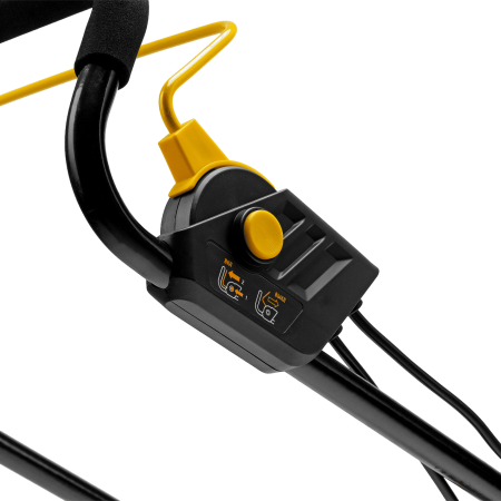 Газонокосилка электрическая DENZEL GM-1300, 1300 Вт, шир. 32 см, 5 уров., травосб. 35 л