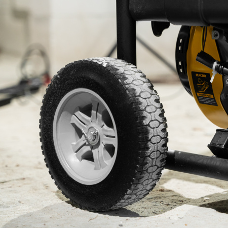 Транспортировочный комплект DENZEL 946725 для генераторов DENZEL PS, колеса и ручки