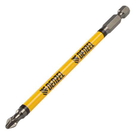 Бита DENZEL PH2х127, сталь S2, цилиндр., 5шт. Е 6,3 Бита DENZEL PH2х127, сталь S2, цилиндр., 5шт. Е 6,3