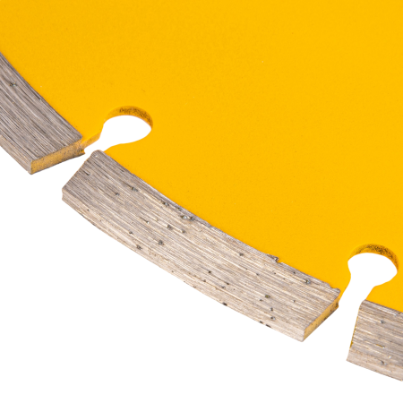 Диск алмазный отрезной DENZEL73104, сегментный, 230 x 22.2 мм, сухая резка