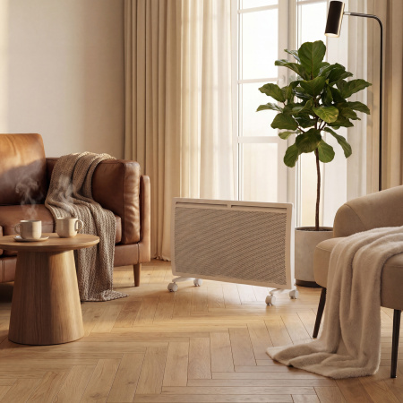 Конвектор гибридный электрический DENZEL HybridX-2000, ИК нагреватель, цифровой термостат